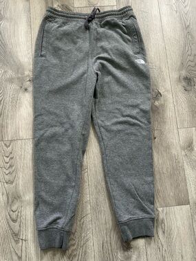 The North Face Gray Fleece Jogger Pants